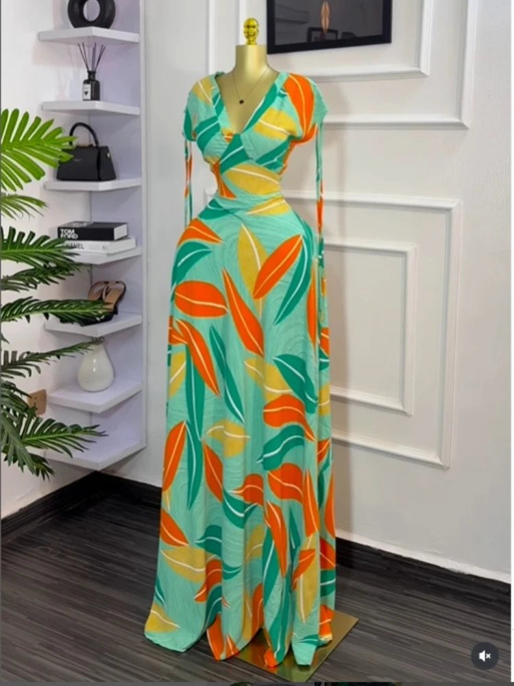 Women Tie Dye Printed Sleeveless Big Swing Maxi Long Dress 2025 Summer Holiday Birthday Sexy Club Party Evening Dresses black