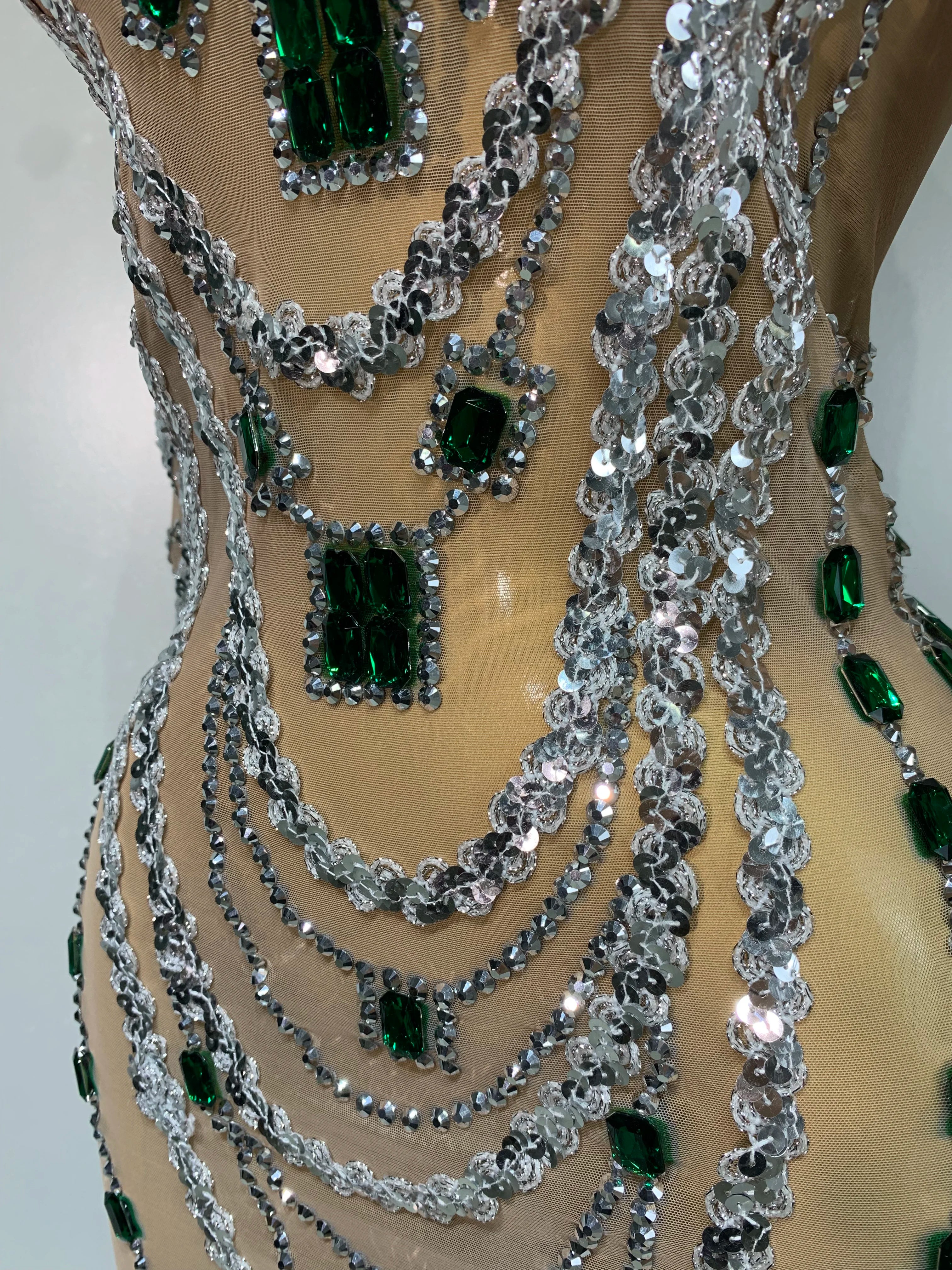 Women Luxury Sexy Turtleneck Sequins Diamonds Bodycon Mini Dress Evening Party Costume Bar Nightclub Stage Performance Clothing