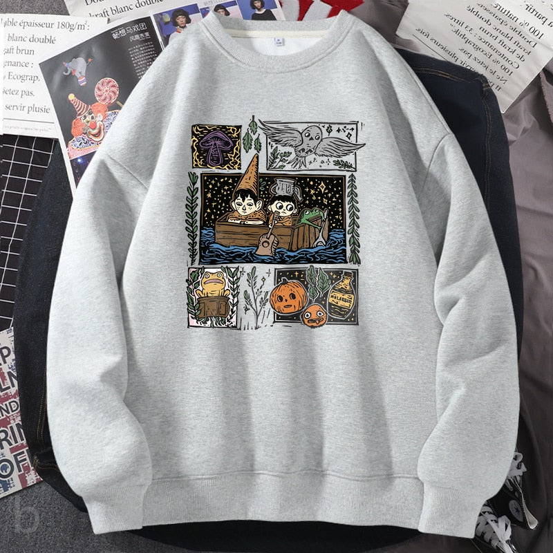 ヴィンテージ収穫祭ポッツフィールドトレーナーパーカー秋ハロウィンカボチャクルーネックスウェット秋プルオーバー女性服