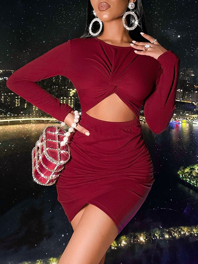 Women's 2024 Dress New Explosive Bag Hip Skirt Crop Female Skirt