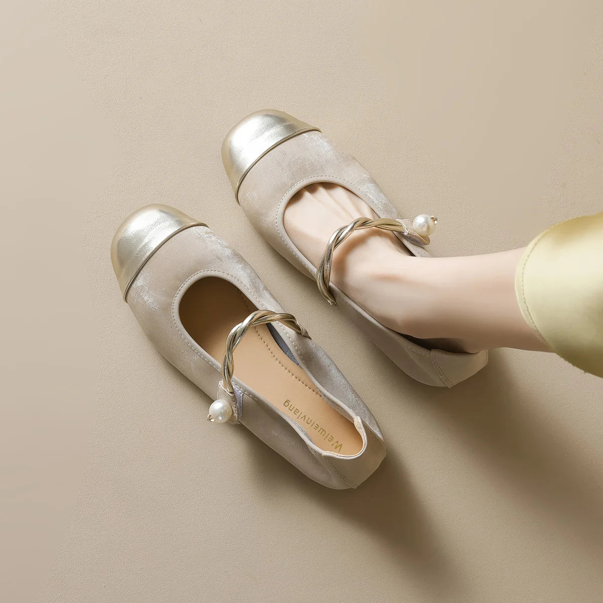 2024 New Women's Round Toe Flat Shoes - Casual Fashion Spring/Autumn Office Work Pumps Slip-On Comfort Ladies Flats New Arrival