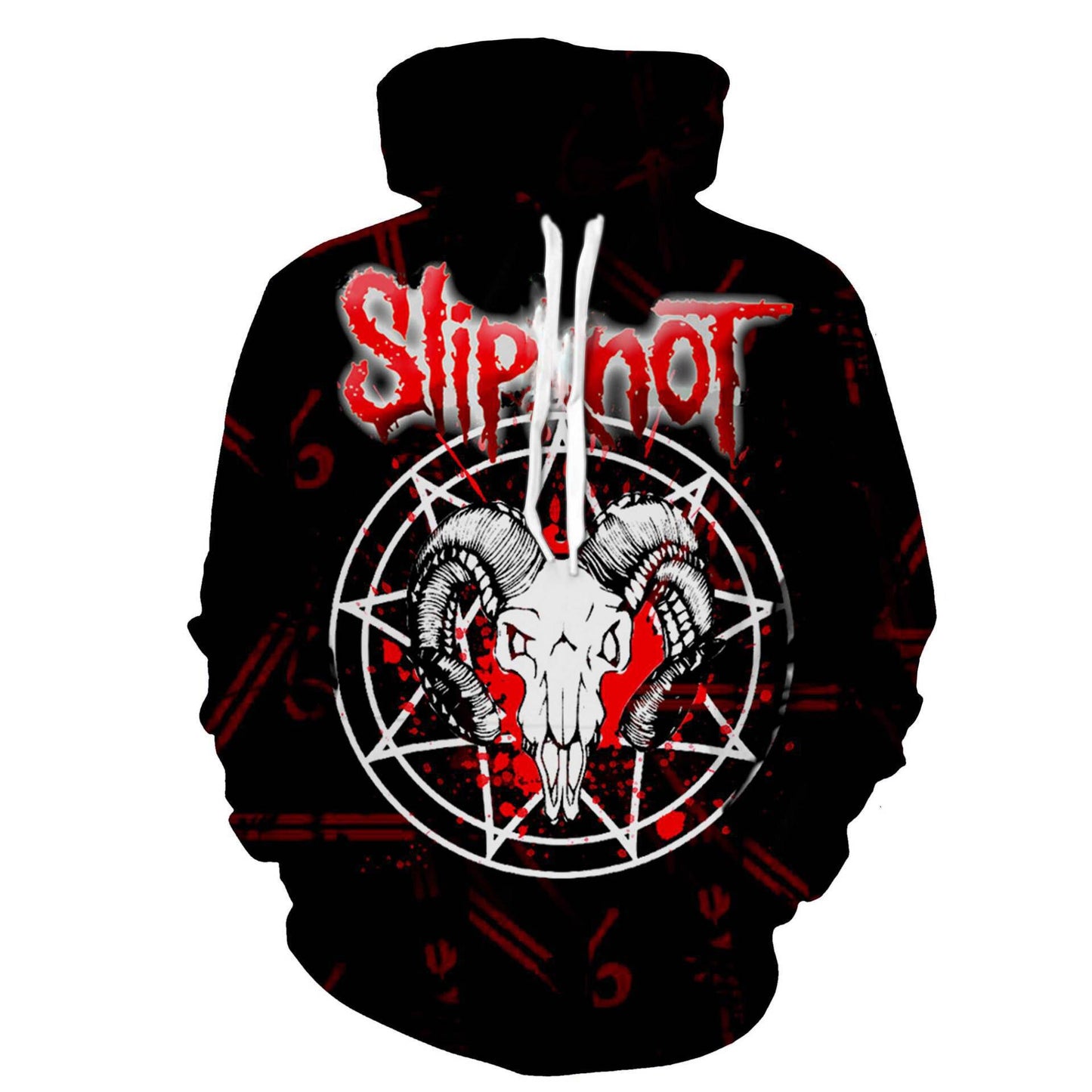 Slipknots Cosplay Costume à capuche impression 3D printemps automne veste à capuche pull sweat Halloween manteau hauts pour homme et femme