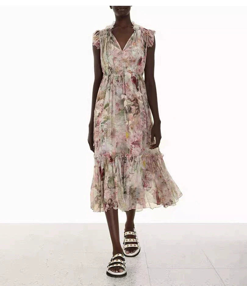 2024Top Women's Summer PartyBeach Dresses Women Long Dress Suit Female Evening Elegant Party Dresses Color