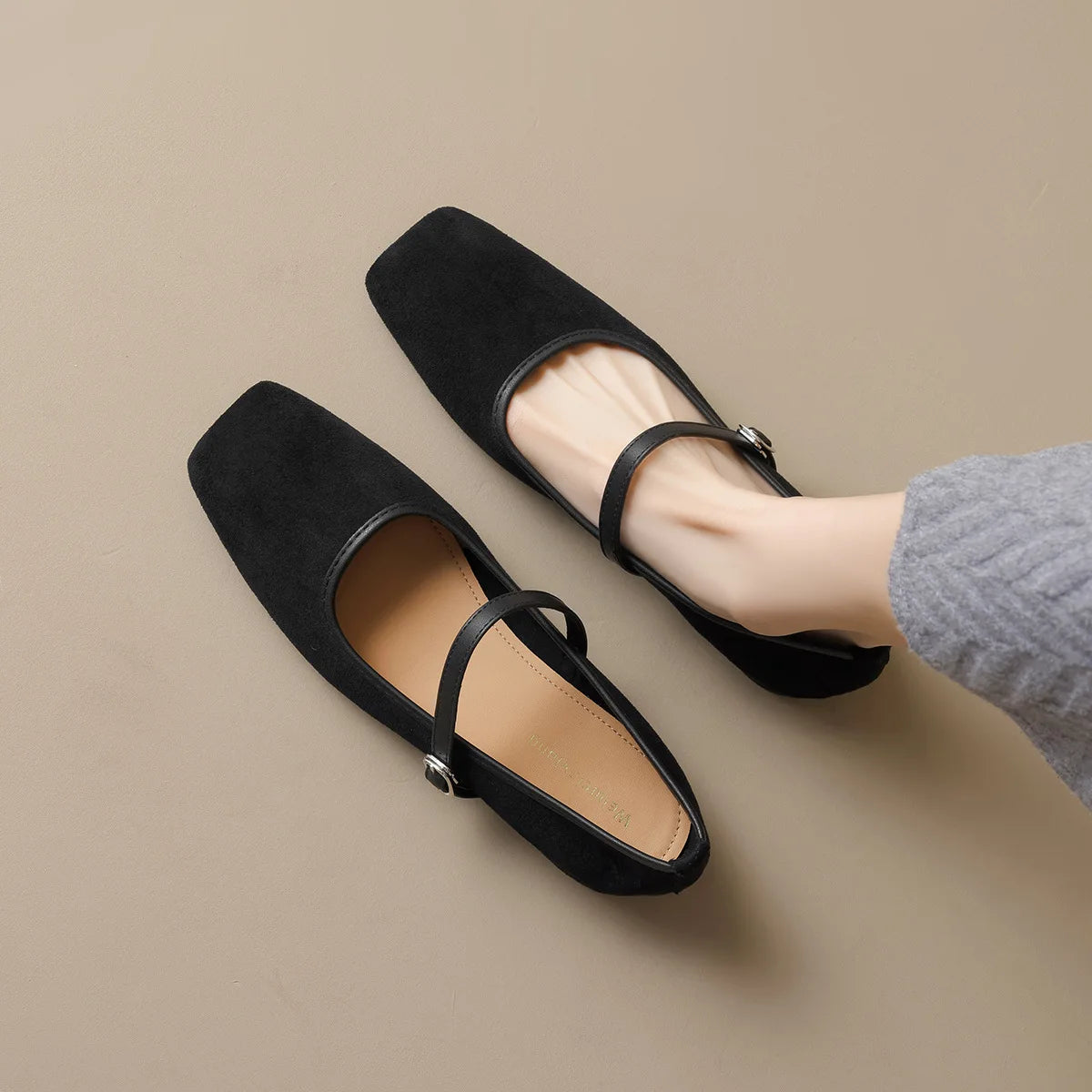 New spring women's shoes Fashionable design Marie-Jane shoes Women's casual high heels and boat shoes Office and party wear