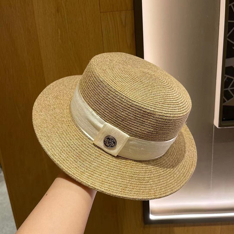 hats for women beach Golf cap Luxury trucker straw hat sunhat summer new Visor panama Fashion elegant Women's hats designer 2024
