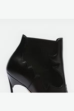 Patchwork Python Pattern Boots Pointed Toe Stiletto High Heels Sexy Shallow Slip On Women Luxury Shoes Zapatos De Mujer