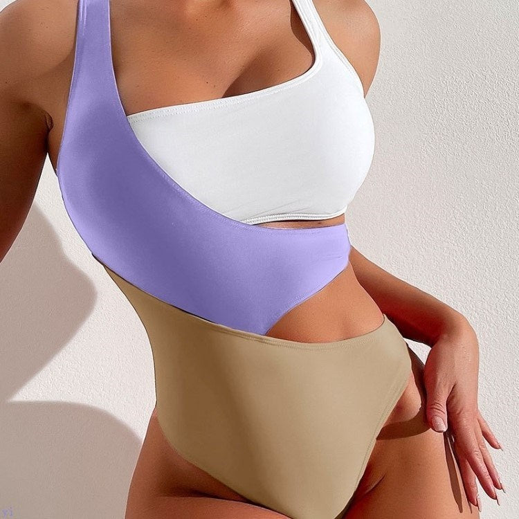 Solid Strapped Monokini