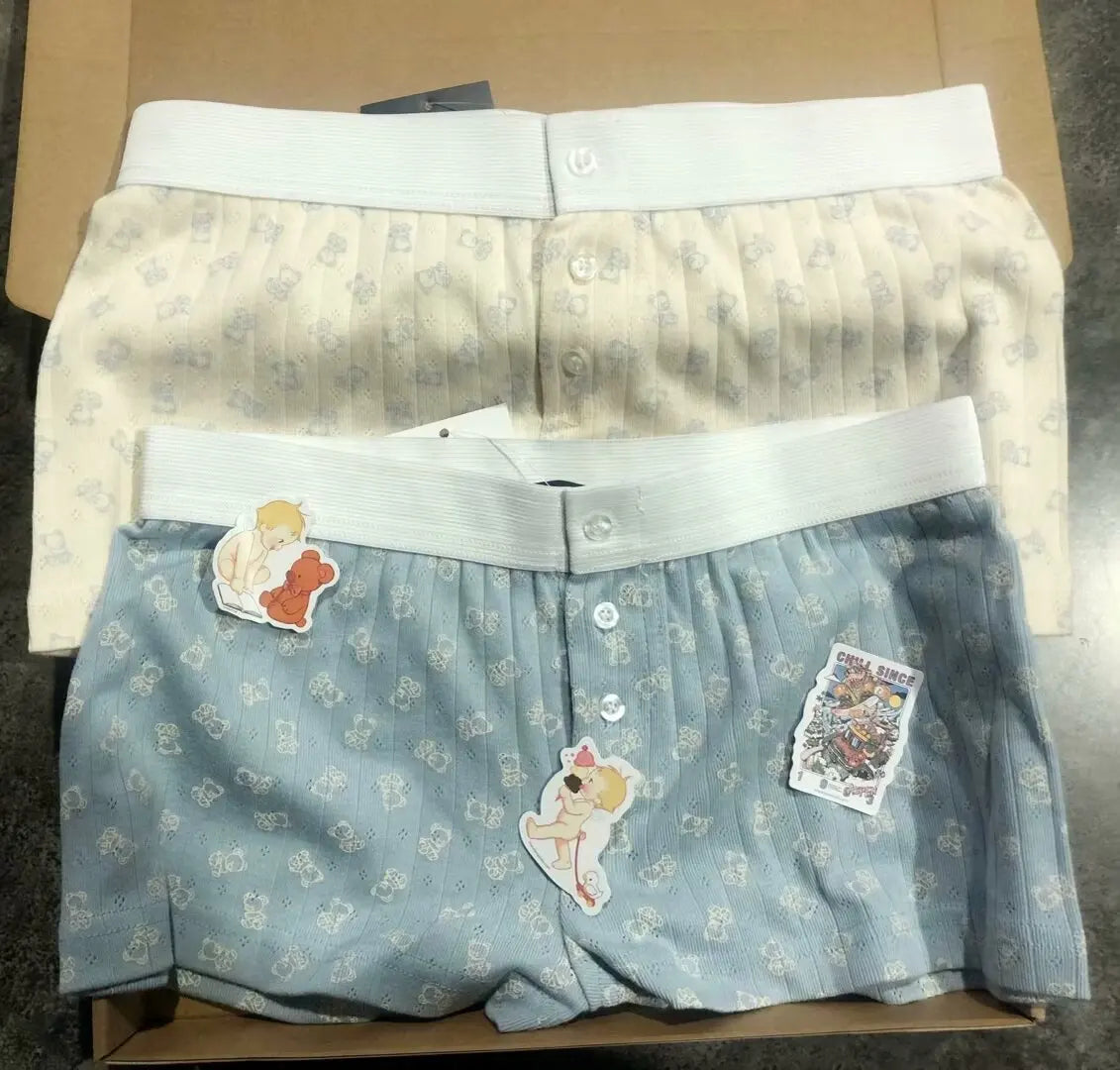 Casual Women Soft Cotton Front Buttons Shorts Summer Vintage Low Waist Female Chic Bottoms One Size