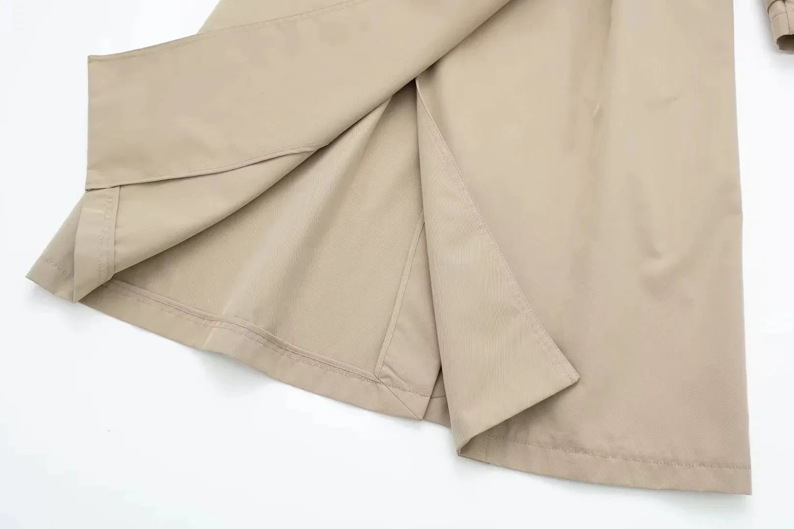 Woman Trench Coat Double Breasted Long Trench Coat Women Long Sleeve Women's Fashion Windbreakers Autumn Outerwear