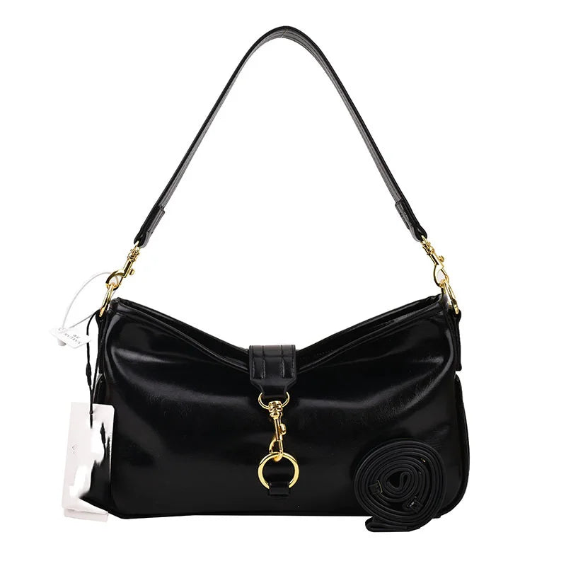 Large Soft Leather Crossbody Bags for Women Trend Designer Vintage Shoulder Bag Female Handbags and Purses
