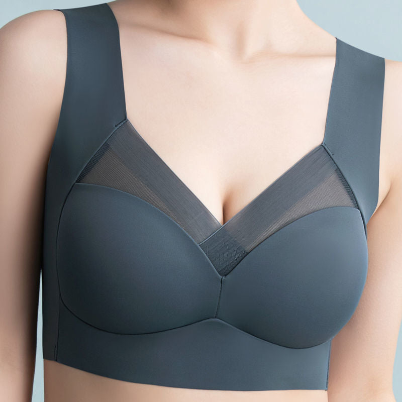 Underwear Seamless Bra Women Is Sexy Large Size Tops Support Small Comfortable No Steel Ring Underwear Yoga Fitness Sleep Tank