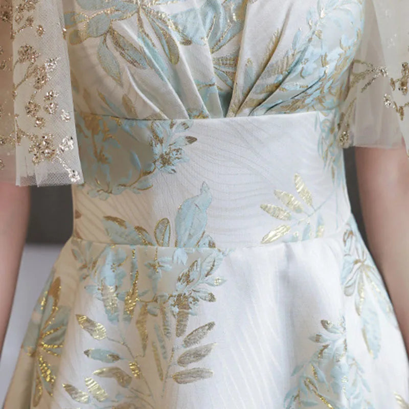 Daily Can Wear French Dress Floral Homecoming Dresses Dress Small Banquet Prom Dresses For Special Events