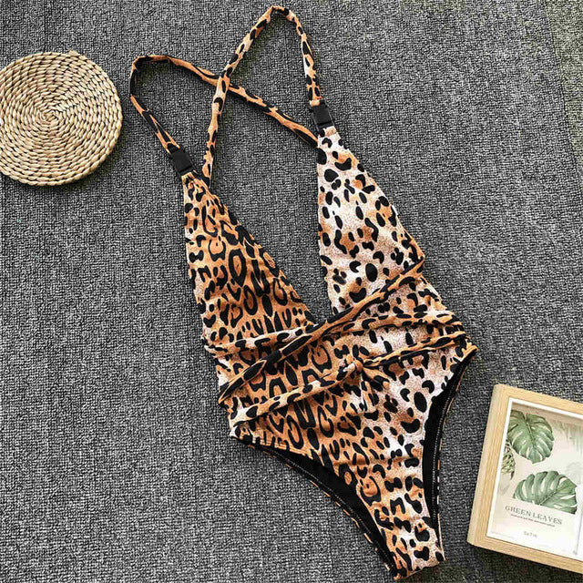 Sexy Women One-Piece Bikini Swimwear Monokini Beach Swimsuit 1style