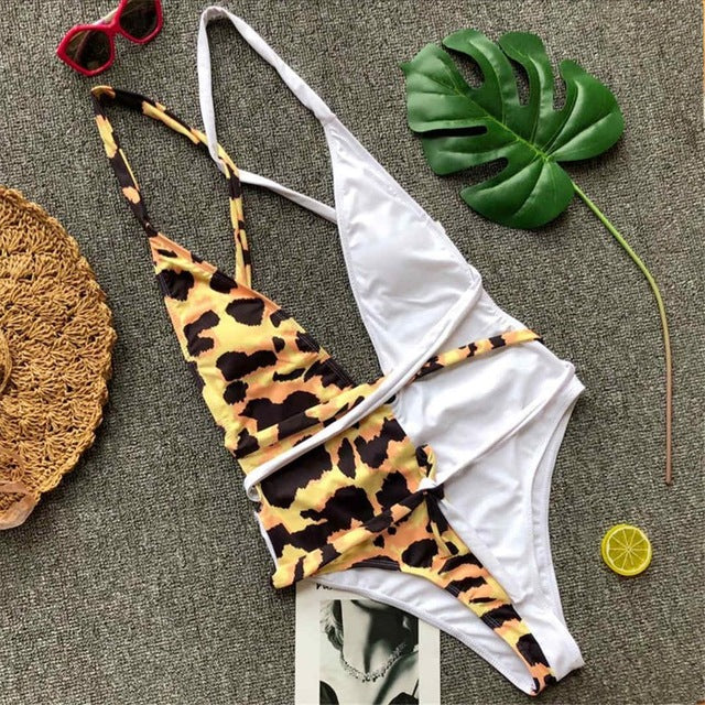 Sexy Women One-Piece Bikini Swimwear Monokini Beach Swimsuit 11style