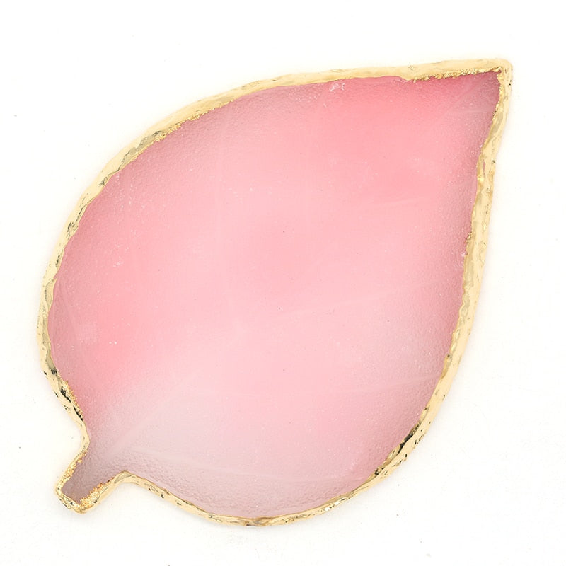 1PC Round Resin Agate Stone Nail Art Palette False Nail Tips Mixing Color Drawing Pallet Gel Polish Display Shelf Manicure Tool 4