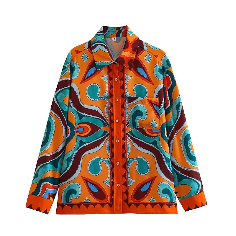 2-piece Pants Set Summer - New Women's Fashion Printed Suspenders Elastic Waist Suits Chic Elegant Holiday Set 1 shirt