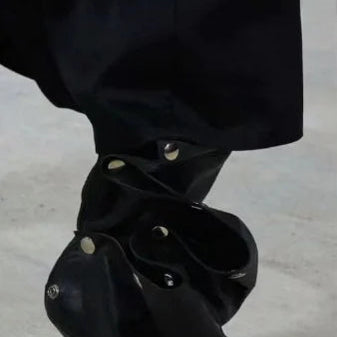 2023 European and American Fashion Sexy Slim Fit High Heel Pleated Long Boots Women's Four Seasons Long Boots Sexy Show Boots black