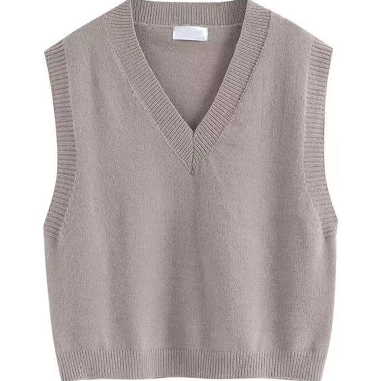 Spring Autumn 3 Piece Set Women Streetwear Knitted Vest+Long Sleeve Shirt+Harajuku BF Loose Cargo Pants Women