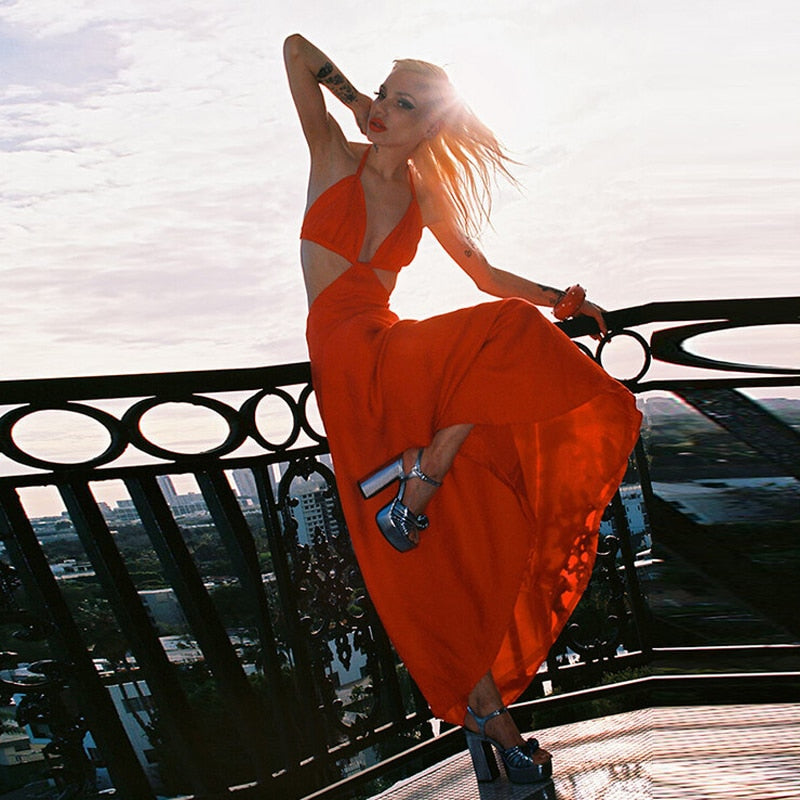 2024 New Summer Sexy Women's Sandals Mixed Color Tie a Knot Thick High Heel Platform Silver Roman Shoes Big Size Zapatos Mujer