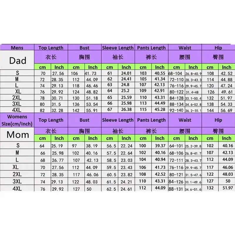 2024 New Year Letter Printed Pajamas 2-Piece Christmas Parent Child Set Cotton Casual Long Sleeve Pants Home Wear Suit