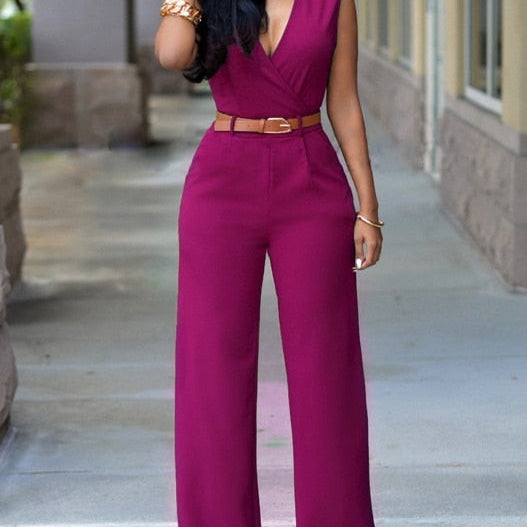 2024 Newly Women Jumpsuit Lady Sleeveless Romper Female jumpsuit Bodysuit Bodycon Party Streetwear Outfit Clothes Party Playsuit Purple