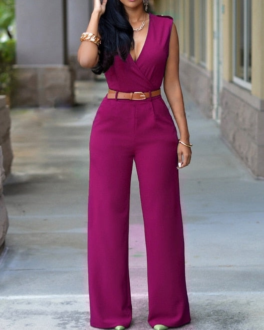 2024 Newly Women Jumpsuit Lady Sleeveless Romper Female jumpsuit Bodysuit Bodycon Party Streetwear Outfit Clothes Party Playsuit Purple