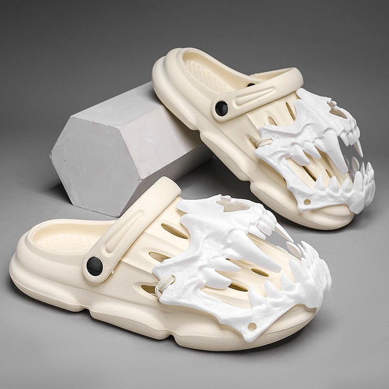 2024 Summer Women Men Sandals Light EVA Men's Casual Shoes Hole Shoes Clogs Lovers Home Garden Outdoor Male Beach Flat Slippers