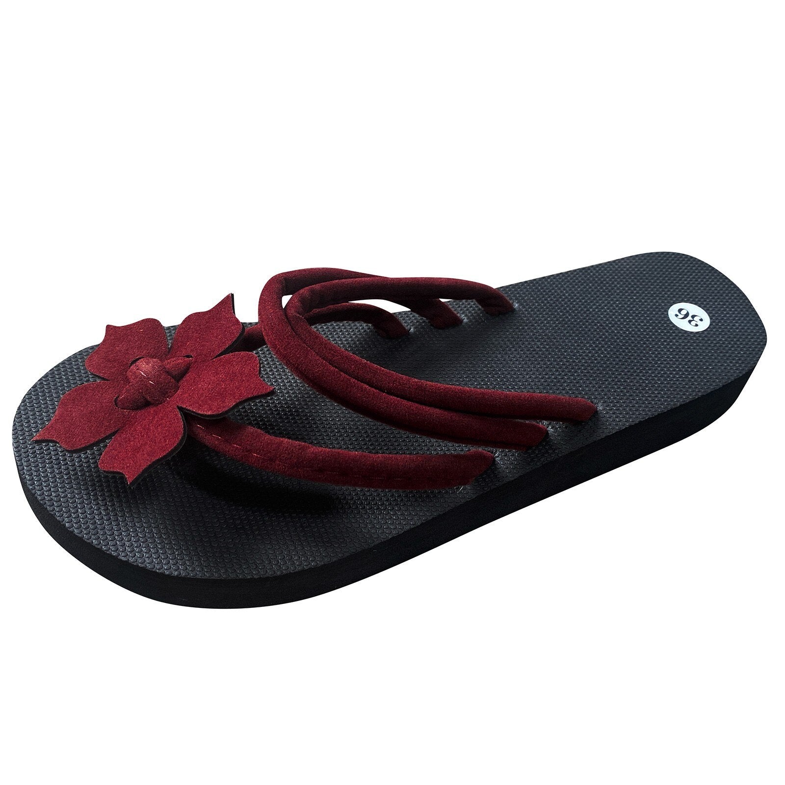 2024 Women Slippers Outdoor Light Weight Cool Shoes Ladies Flat Flip-flop Black Non-slip Basic Home Sandals Chaussures Femme