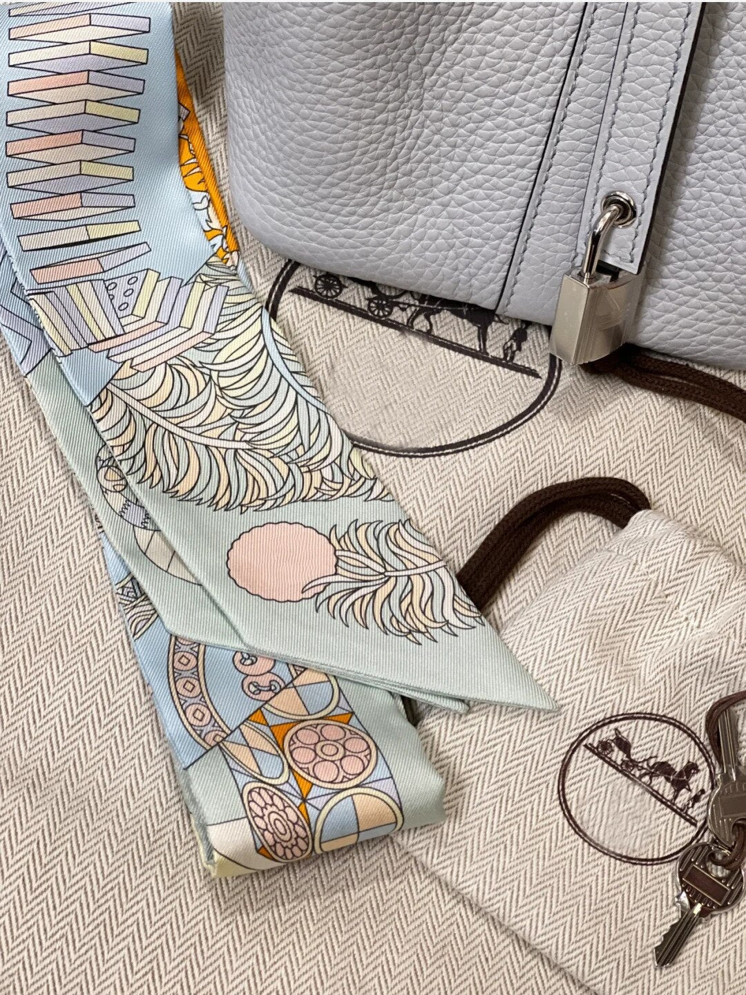 2024 new mulberry silk silk tie bag long silk scarf star internet celebrity same style suit scarf streamer headband