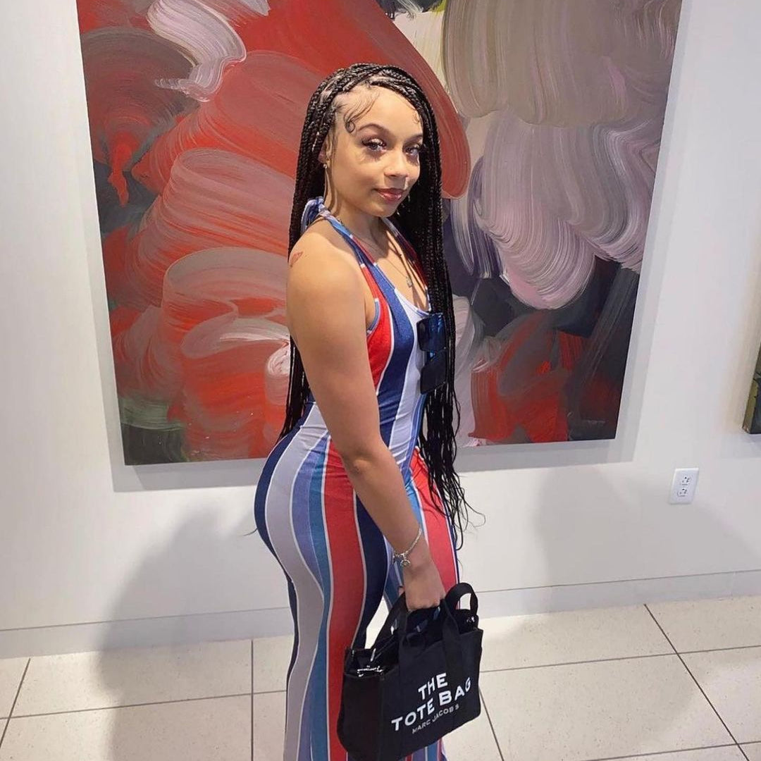 Slim Fitting Printed One Piece Flare Pants A Red