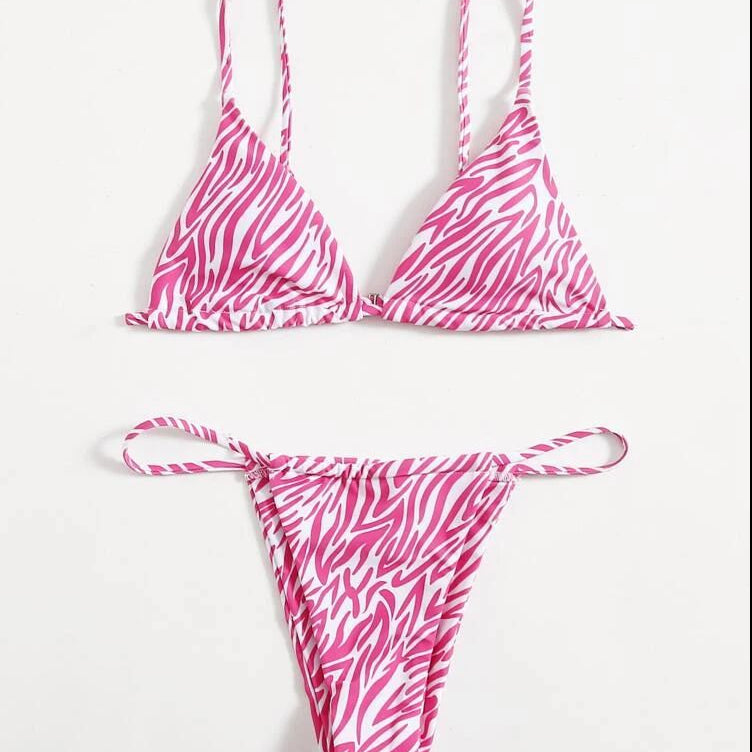 Women's Three-piece Swimsuit Pink