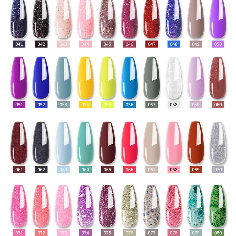 54W LED Light Primer Glossy Matte Finish Gel Nail Polish Kit Gel Nail Polish Kit with UV Light Gel Nail Polish Kit Acrylic Nail