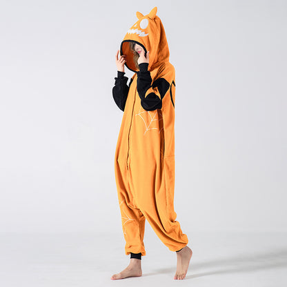 Pyjama une pièce pour Halloween, fils du diable, Costume de Festival de Cosplay, à capuche, mignon, pour la maison, vente en gros