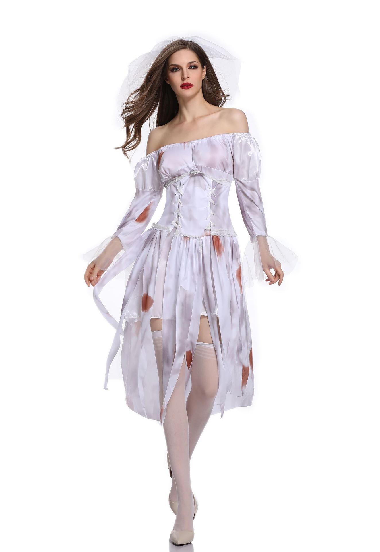 Skull Princess Dress Halloween Costume Spiritual Love