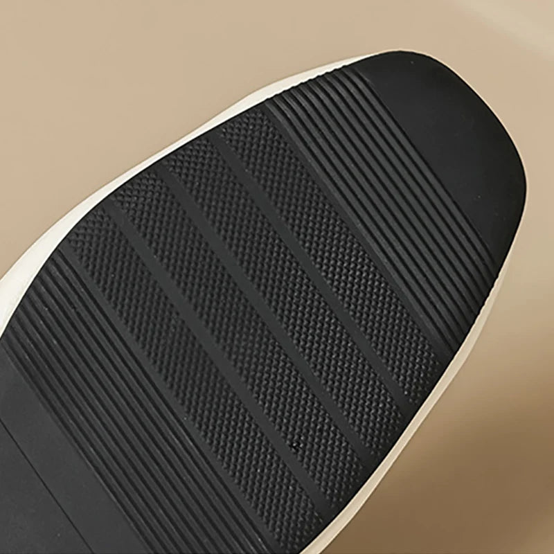 2023 spring and autumn women's shoes Korean style work and party wear Ladies' casual flats mary jane boat shoes Large size 41-43