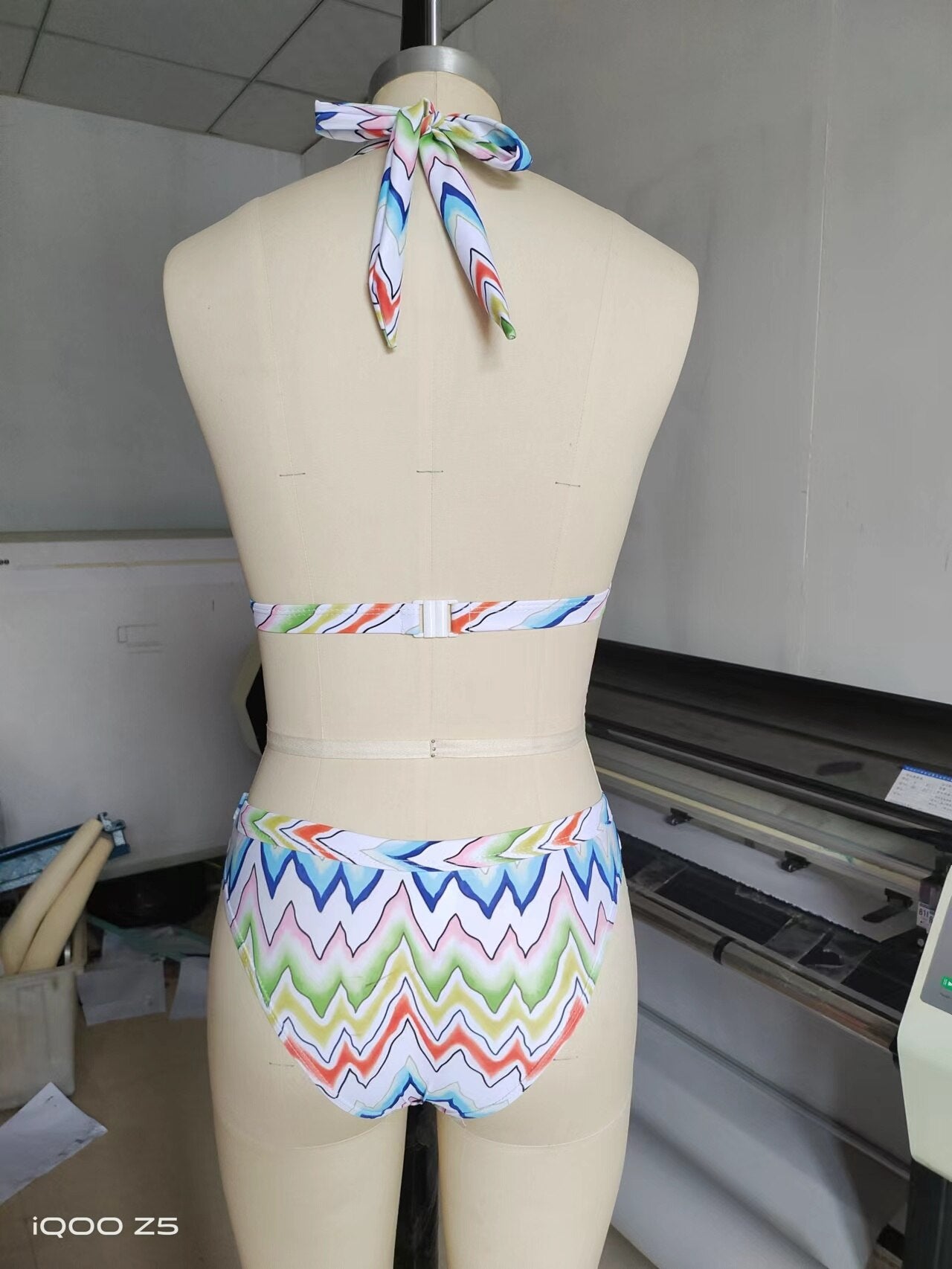 Tankini Fashion Colorblock Rainbow Striped Beach Swimsuit Set - Suit Surf Wear String Bathing Suit Luxury