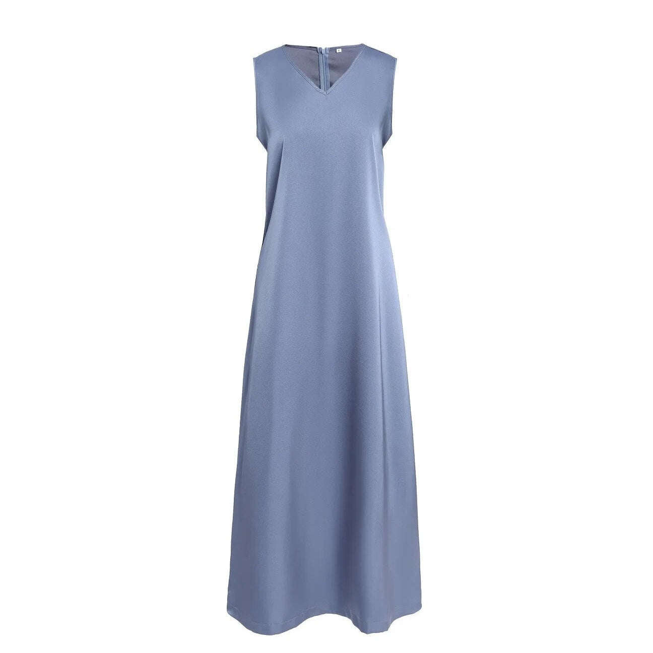 AP V Neck Women Sweater Top 2024 Fall Lady Clothes Black and Quiet Blue Elegance Fitted Style, #2000 AMAIO