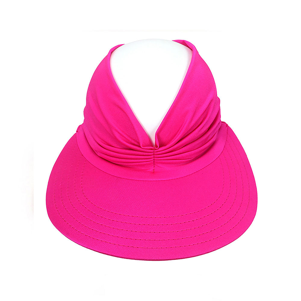 Aettechgd 2024 New Women's Summer Hat Outdoor UV Protection Sun Visor Hat Empty Top Hat Travel Seaside Beach Hat Sunscreen multi