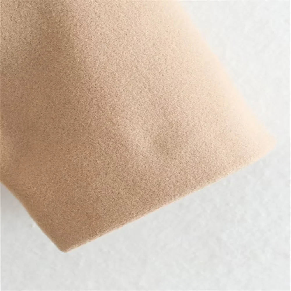 Autumn New Women's Wear European and American Style Loose French Small Crowd Loose Long Sleeve Casual Coat Coat Coat