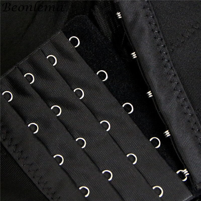 BEONLEMA Steampunk Corset Sexy Gold Silver Spike Bra Punk Goth Lenceria Shiny Bra Top 4 Rows Hooks Eyes for Women Club Wear