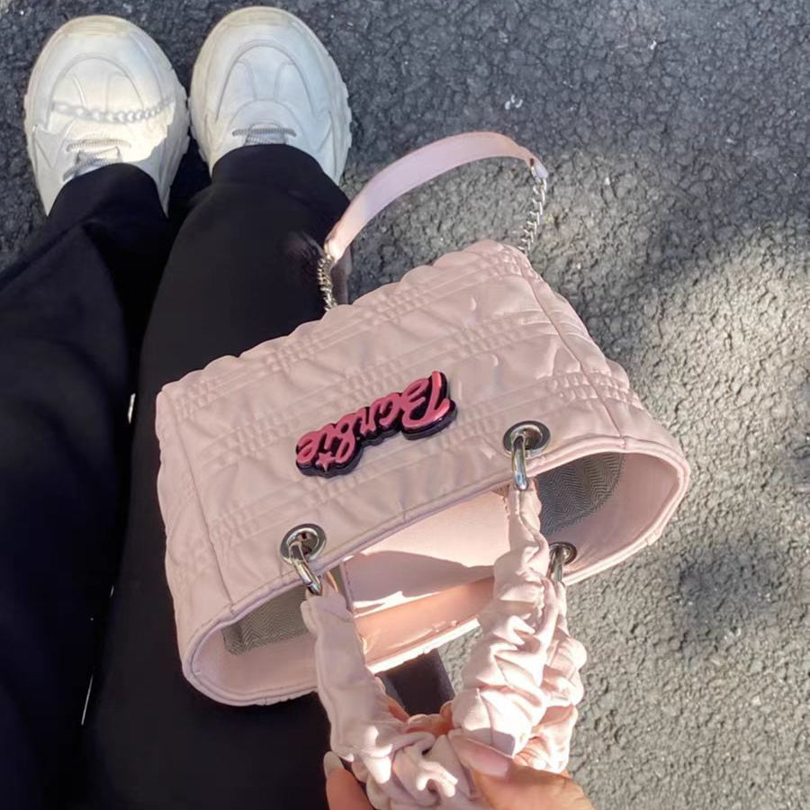 Barbie Bag Fashion Women Dreamy Handbag Kawaii Y2K Girls Shoulder Crossbody Tote Bags Anime Women Shopping Pouch Organizer Gifts