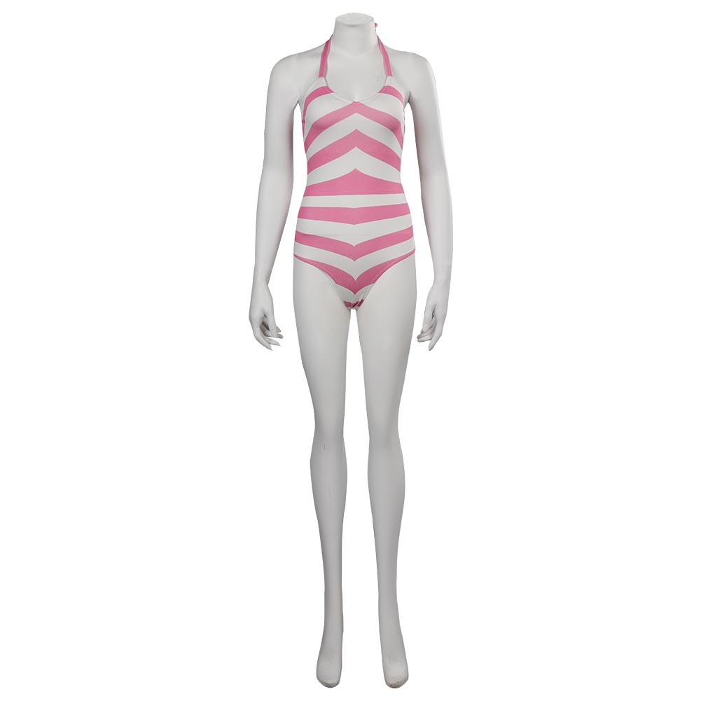 Barbie Margot Cosplay Swimsuit Skirt Costume Summer Swimwear Outfit Girls Women Jumpsuit Adults Halloween Carnival Party Suit