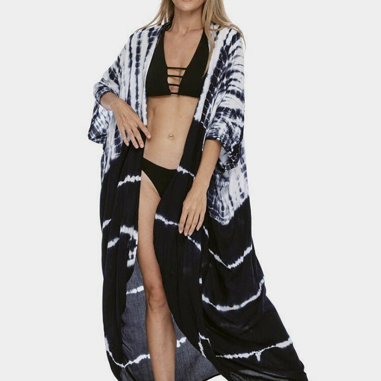 Beach Dress Sarong Cover-up Swimwear Bobe De Plage Pareo Color 004 One Size