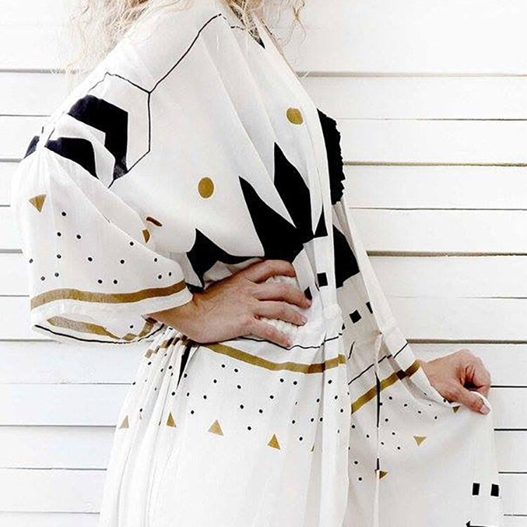 Beach Dress Sarong Cover-up Swimwear Bobe De Plage Pareo SFA-A One Size