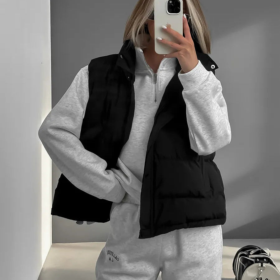 Bornladies Quilted Jacket Women Winter Loose Parkas Coat Vintage Belted Outwear Office Ladies Warm Cotton Puffer Jackets