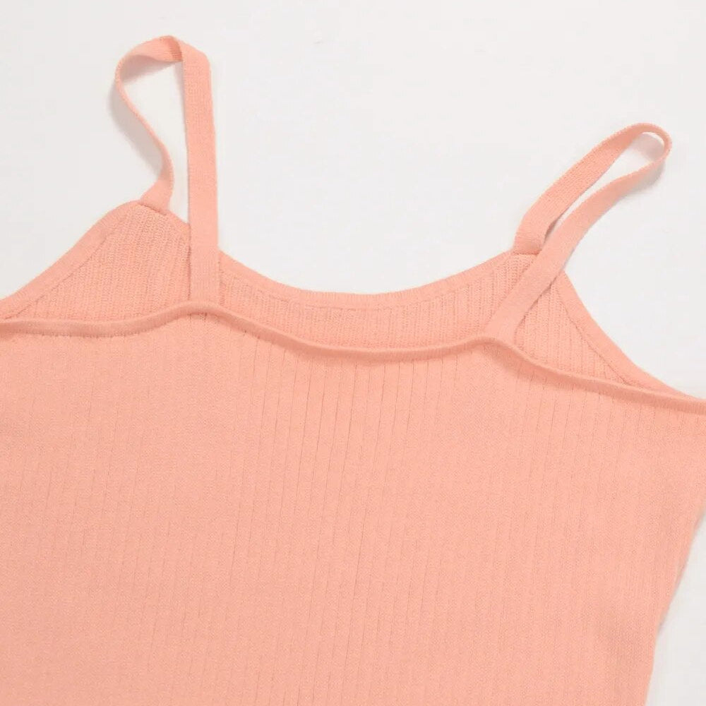 BubbleKiss Elegant Slim Two-piece Dress Sets Winter Women Knitted Dress Set Autumn Sweater Tank Dress Outfit Female Home Suit