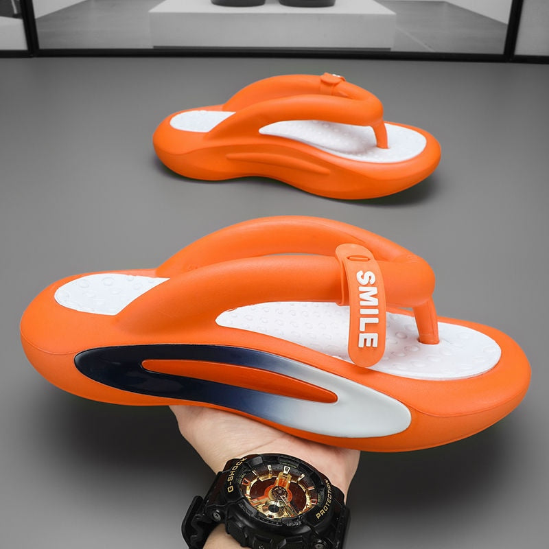 Casual Platform Non-slip Flip Flops Shoes 2024 Summer New Fashion Bathroom Home Slippers Womens EVA Indoor Slides Sandals