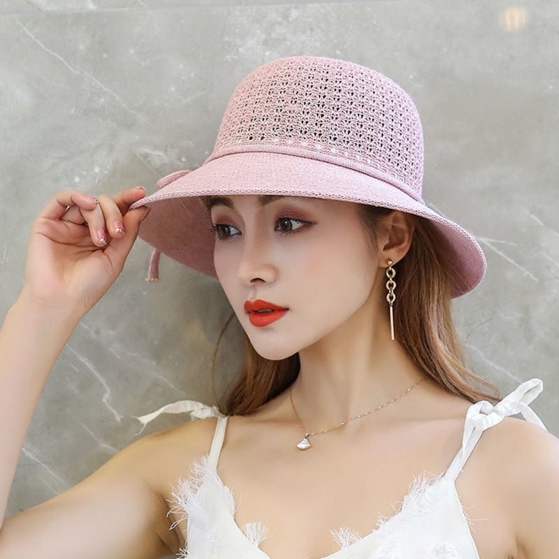 Cool Women Bucket Hats Female 2024 New Summer Korean Fahsion Sunscreen Fisherman Cap Outdoor Beach Sun Cap Hat For Women