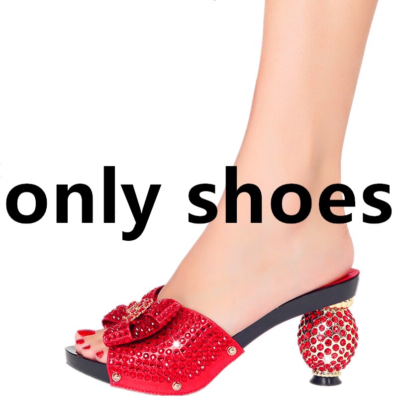 Diamond Ladies Slippers 2022 New Popular High Heels Spring Summer Plus Size Suitable for Wedding Party Birthday Ball Wear shoe