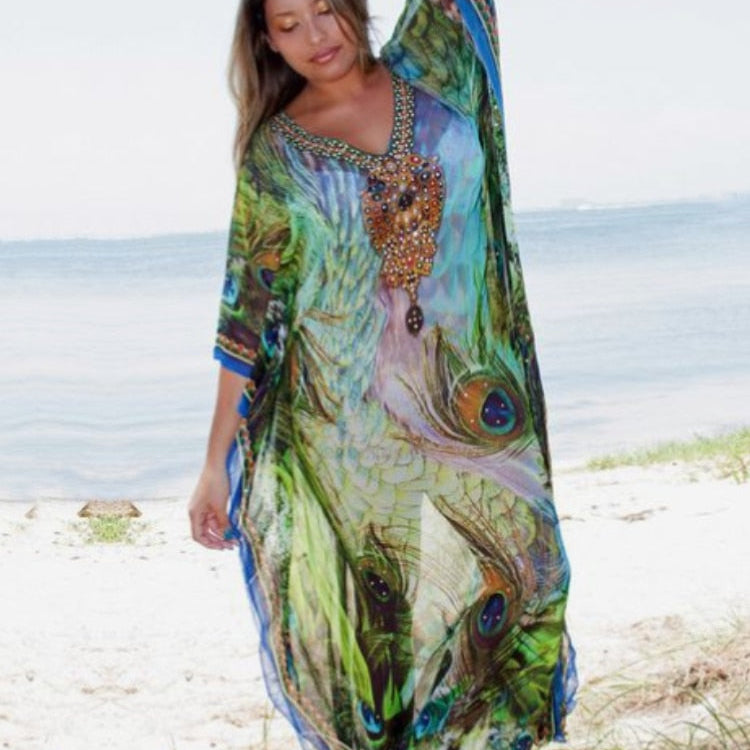 Dresses Robe de Plage Vestidos Playa Bikini cover up Pareos de Playa Mujer Beachwear